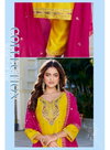 Rangat Vol 6 By Radhika Vichitra Silk Kurti With Bottom Dupatta Suppliers In India
